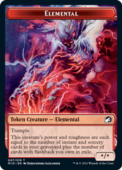 Elemental Token - Foil